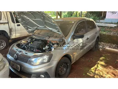 LOTE 002 - Automóvel VW/NOVO GOL TL MCV, ano 2017, Prata