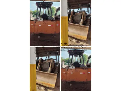 LOTE 013 - Retroescavadeira Caseottomaq 580 M2 ano 2009 – Chassi n9ah15401 - Cor amarela, cod. Patrimônio. 30963, em funcionamento.
