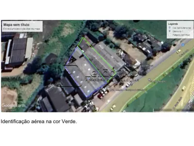 LOTE 002 - 50% do Imóvel Comercial  no Bairro Shell em Guaíba/RS com área total de  508,20 m2