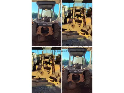 LOTE 011 - Retroescavadeira Caseottomaq 580 L2 ano 1990, Cor amarela, removido a lança, cod. patrim. 30967.