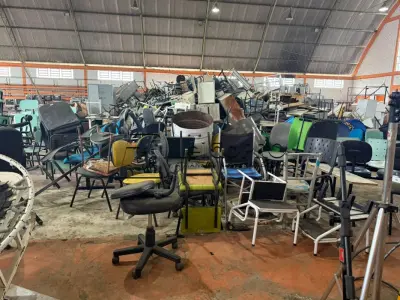 LOTE 001 - Lote de Sucata Inservíveis