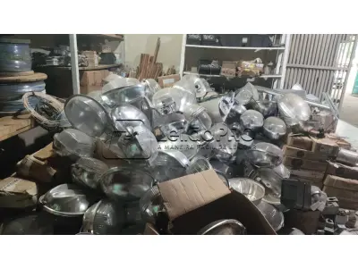 LOTE 021 - Lote de Materiais Elétricos Novos