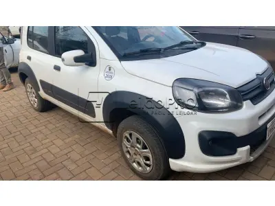 LOTE 003 - Fiat Uno Way 1.3, Ano/Modelo 2017/2018, Branco