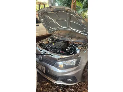 LOTE 002 - Automóvel VW/NOVO GOL TL MCV, ano 2017, Prata