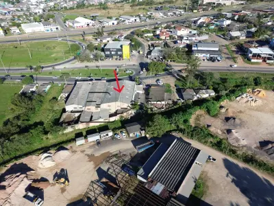 LOTE 001 - 50% do Imóvel Comercial  no Bairro Shell em Guaíba/RS com área total de  814,20 m2