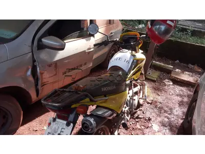 LOTE 016 - Motocicleta marca Honda Bros 150 cc. Ano 2007