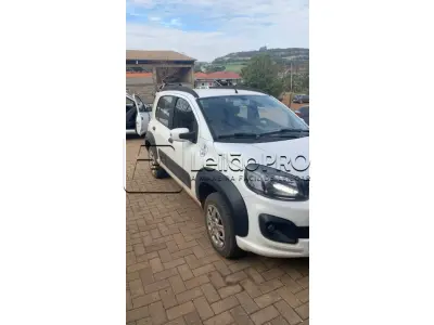 LOTE 003 - Fiat Uno Way 1.3, Ano/Modelo 2017/2018, Branco