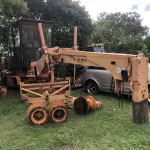 LOTE 031 - Motoniveladora, marca Case, modelo 845 B, ano 2007