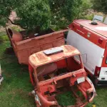 LOTE 017 - Veículo tipo caminhão caçamba basculante, marca Mercedes Benz, modelo LS 1113-Truck