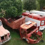 LOTE 017 - Veículo tipo caminhão caçamba basculante, marca Mercedes Benz, modelo LS 1113-Truck