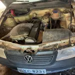 LOTE 001 - Veículo Volkswagen Gol 1.0 2001/2002 cor prata