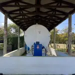 LOTE 001 - 1Tanque de Gasolina de 15 mil litros, 1 Motor de Partida Aeronáutico de 12 volts e 1 Governador de Hélice