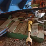 LOTE 016 - Roçadeira - Marca: Forte - Modelo: 1600  - Cor:  Verde - Ano de Fabricação: 2017