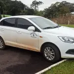 LOTE 004 - Automóvel Marca: Chery - Modelo: Celler 1.5 HB ACT - Ano/Modelo:  2017/2018 - 04 portas - 05 Passageiros - 113 CV - Cor: Branca
