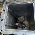 LOTE 033 - Sucata de autoclave de inox