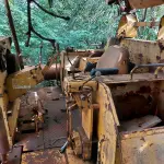 LOTE 034 - Trator de esteira, marca Allis Chalmers, modelo HD11 - série B, ano 1986, motor Scania Aspirado 111