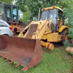 LOTE 033 - Retroescavadeira, marca JCB, modelo 214 4X4 TURBO, ano 1998