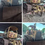 LOTE 014 - Trator esteira Caterpillar D-6 ano 1990 cor amarela, cod. patrimônio 30957, em funcionamento