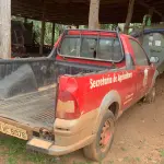 LOTE 002 - Camionete Fiat Strada Working CS, Ano/Modelo 2013/2014, Vermelha