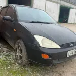 LOTE 001 - Veículo FORD FOCUS 1.8L HA, Cor Preta, Ano/Modelo 2002/2003.
