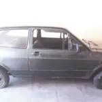 LOTE 001 - VEÍCULO VW/GOL CL, Ano Fabricação/Modelo: 1994, Cor Verde
