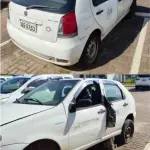 LOTE 004 - Um veículo Fiat Palio, cor branca, ano/modelo 2010/2010.