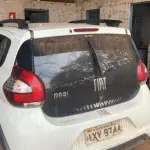 LOTE 005 - Automóvel Marca: Fiat - Modelo: Mobi Way - Ano/Modelo: 2017/2018 - 04 portas - 05 Passageiros - 75 CV - Cor: Branca .
