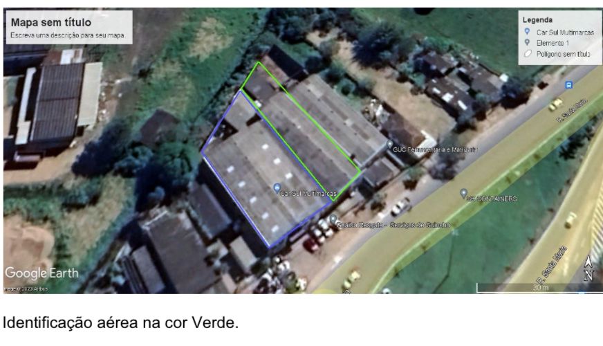 50% Do Imóvel Comercial No Bairro Shell Em Guaíba/rs Com Área Total De 508,20 M2, localizado em Guaíba - RS, bairro Shell