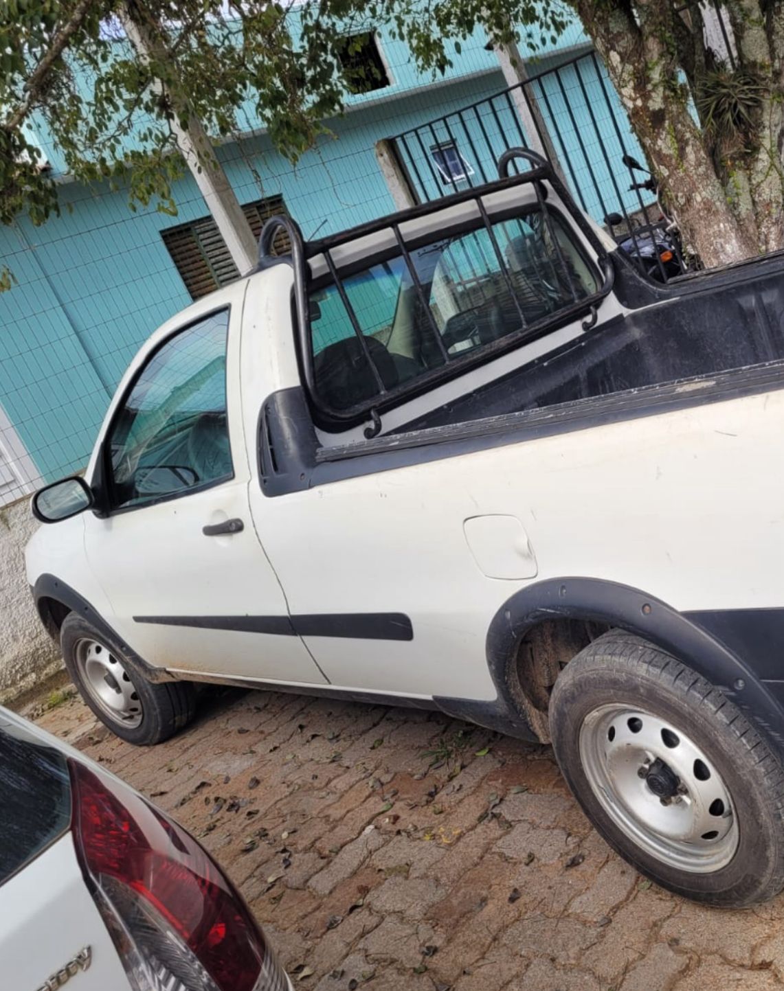 FIAT STRADA FIRE FLEX, ANO/MODELO 2008, COR: BRANCA