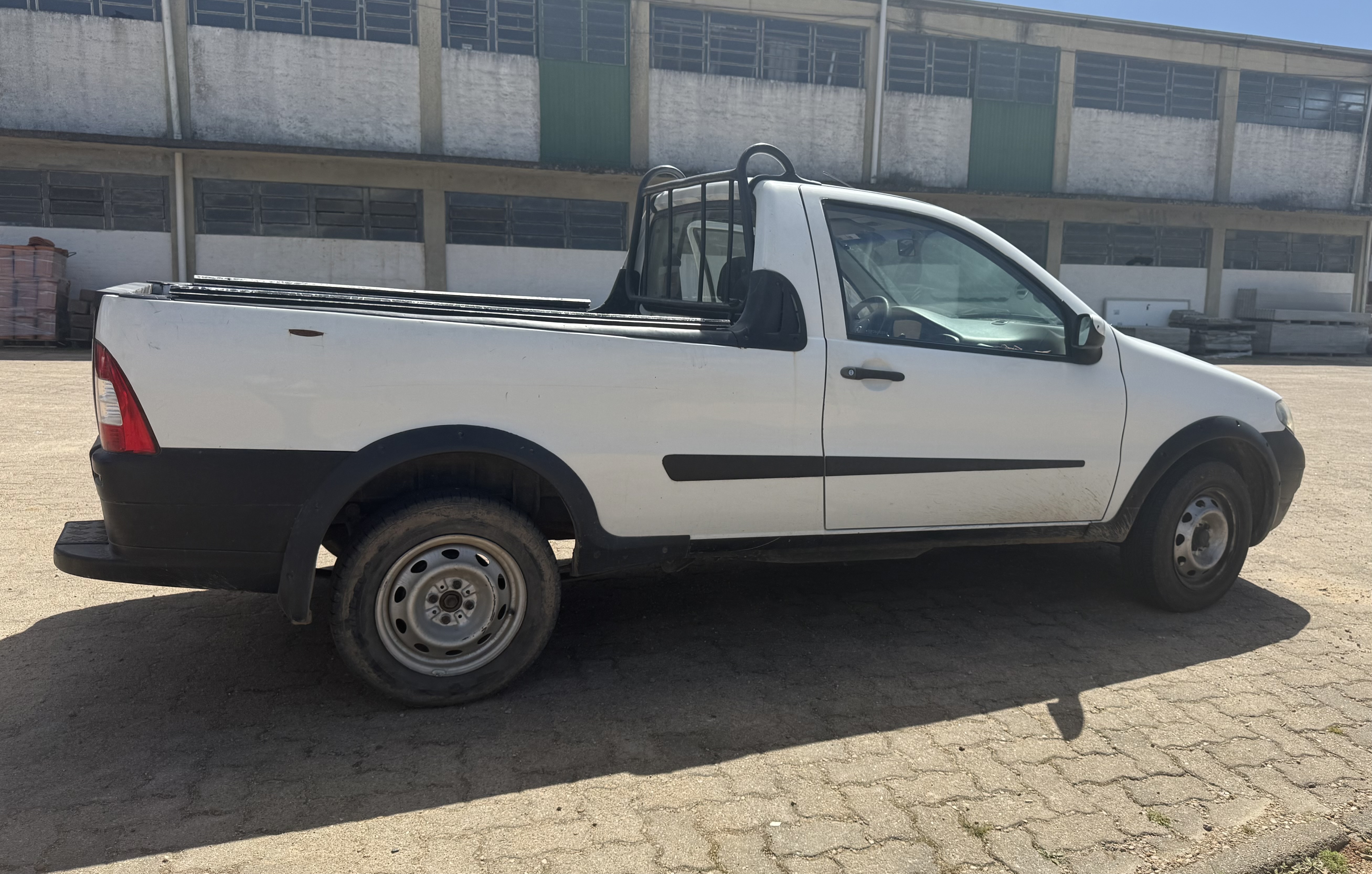 FIAT STRADA FIRE FLEX, ANO/MODELO 2008, COR: BRANCA