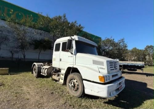 Foto de UM VEÍCULO CAMINHÃO MARCA MERCEDES-BENZ, MODELO LS1632, PLACA DDW-1299, ANO...