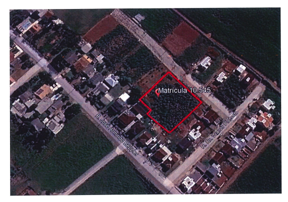 Imagem do imóvel Matrícula N° 10.545: Lote 9 – Area Institucional - Quadra B: Uma Área De Terrenos Urbana Com A Extensão Superficial De 1.664,36m², Situada Na Rua Paulo Afonso Arnt Herrmann, Bairro São João.